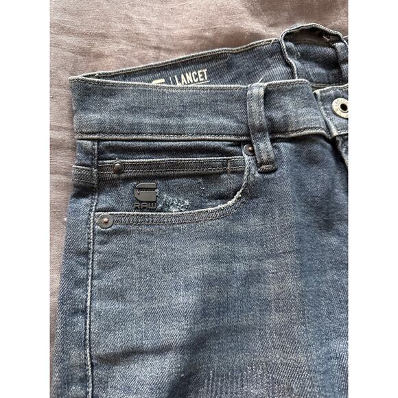 G Star Raw Jeans Lancet Skinny Japanese Fabric 31x32 New - Picture 16 of 16